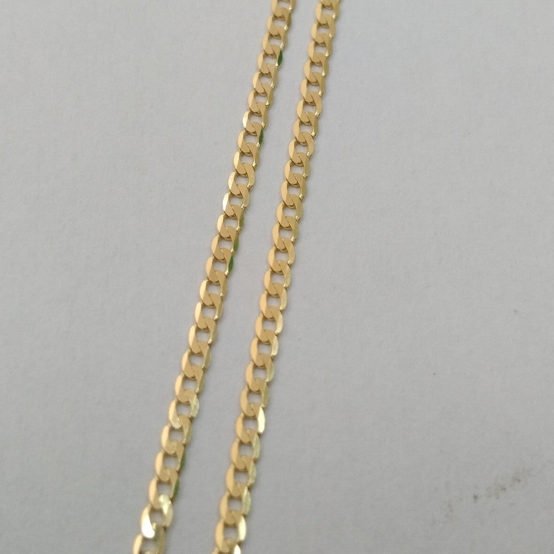 CADENAS BARBADA AMARILLA ORO 10K 2.4 (NUEVO)