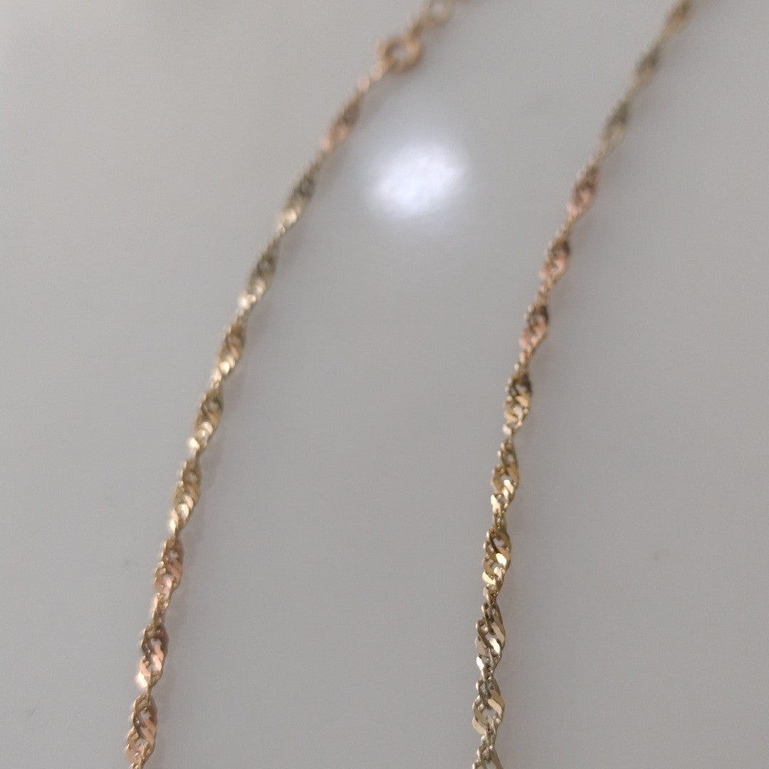 CADENA. ORO. 14 K 2.7 GRMS (SEMINUEVO)