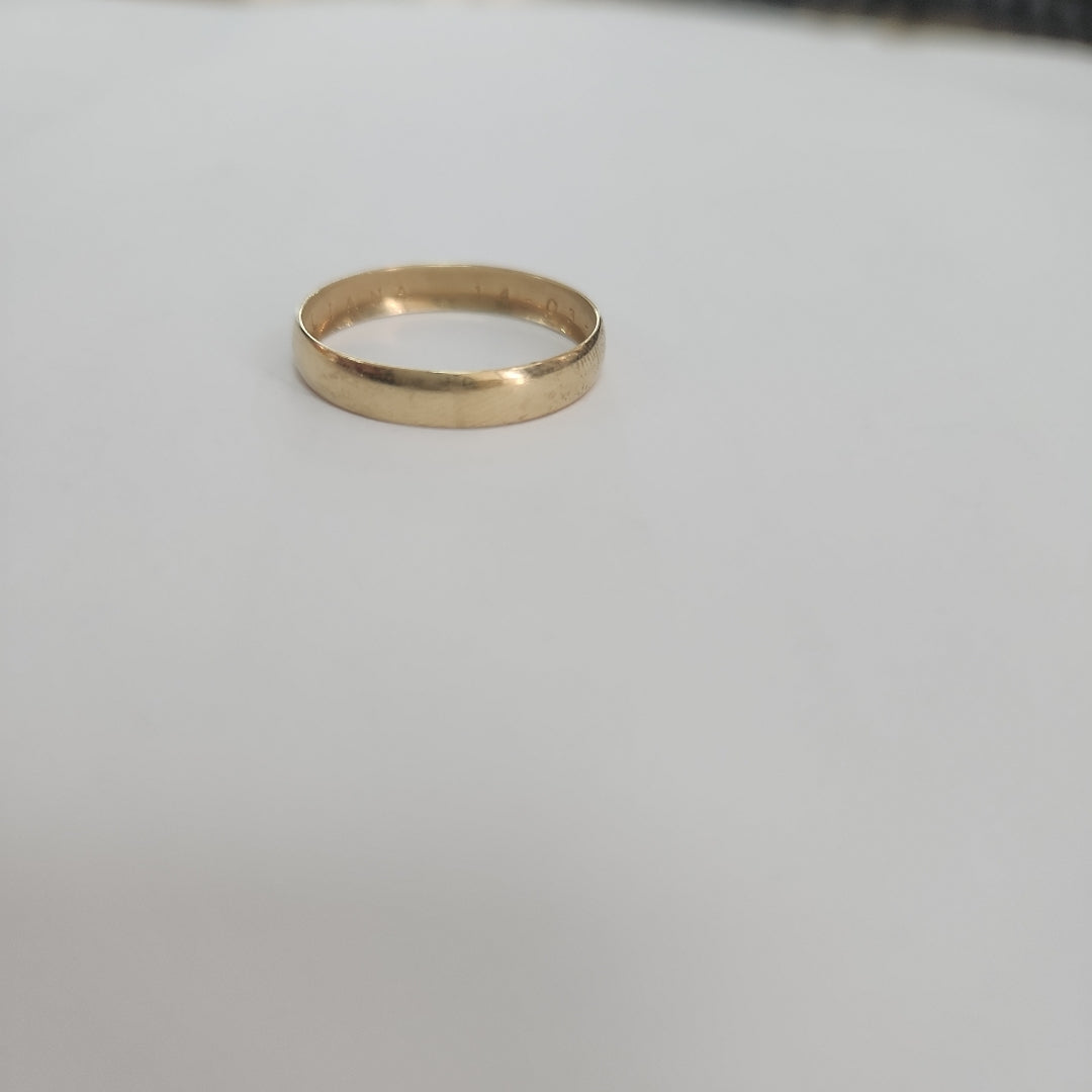 ARGOLLA. ORO. 14 K 1.4 GRMS (SEMINUEVO)