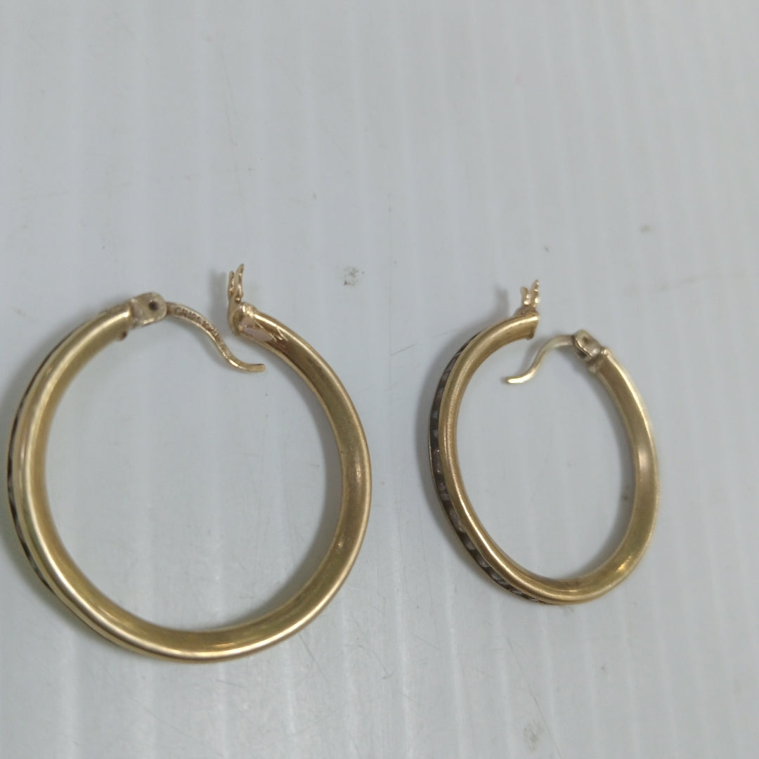 ARRACADAS PAR ORO 10 K 3,20 GRMS (SEMINUEVO)