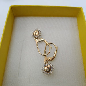 BROQUELES ORO 14K 2.1 (NUEVO)
