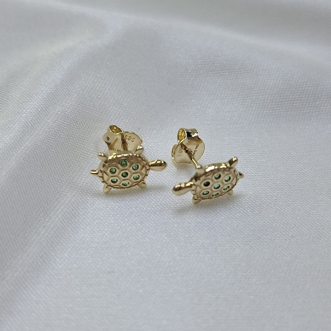 BROQUELES ORO 14K 1.3 (NUEVO)