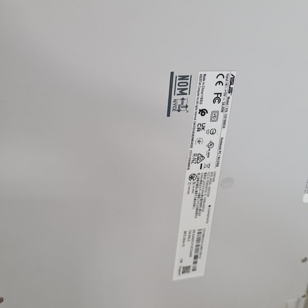 LAPTOP ASUS CHROMEBOOK CX1500CKA-CEL8G128-C2 (2023) 128 GB 8 GB RAM (SEMINUEVO)
