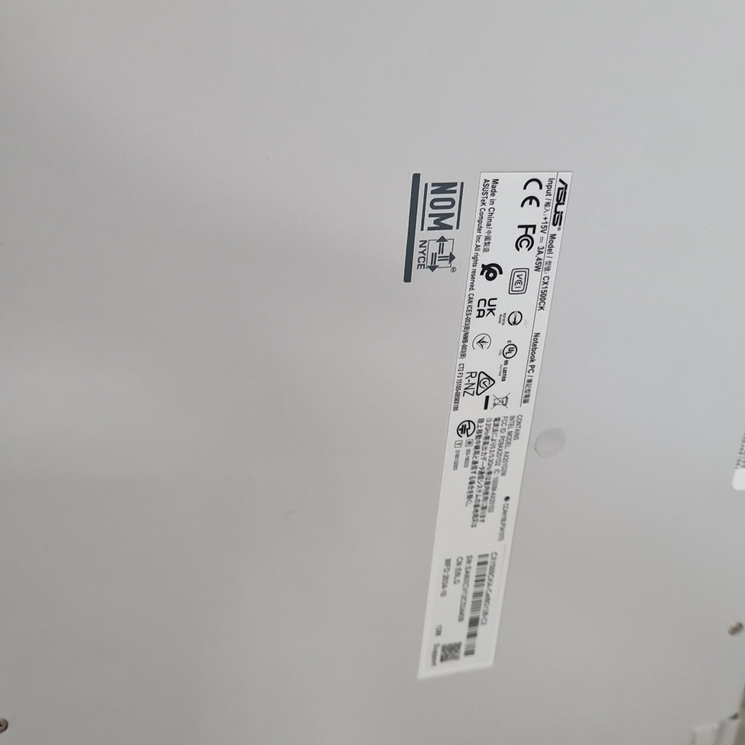 LAPTOP ASUS CHROMEBOOK CX1500CKA-CEL8G128-C2 (2023) 128 GB 8 GB RAM (SEMINUEVO)