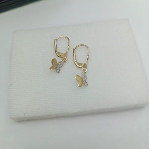 BROQUELES ORO 14K 1.9 (NUEVO)