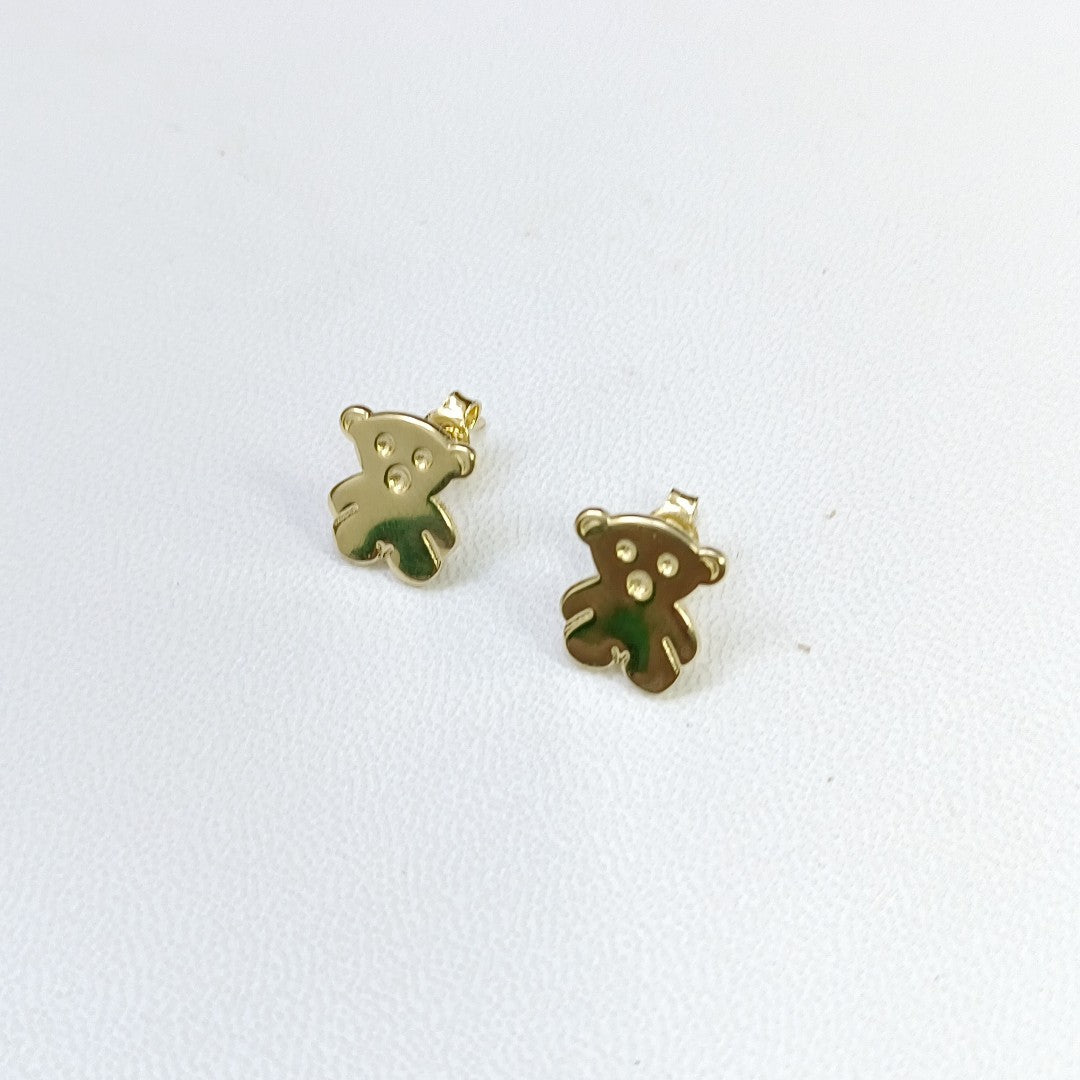 BROQUELES ORO 14K 1.5 (NUEVO)