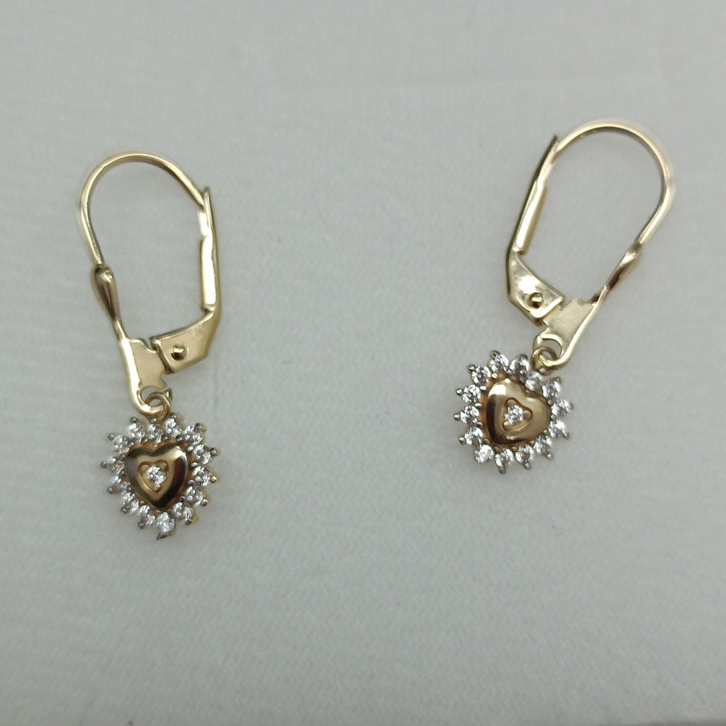 BROQUELES ORO 14K 2.1 (NUEVO)