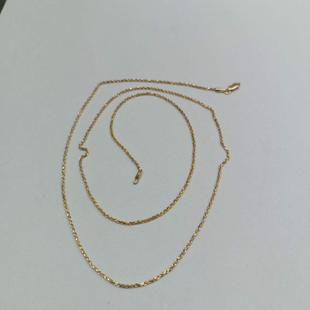 CADENAS TORSAL ORO 14K 3.7 (NUEVO)