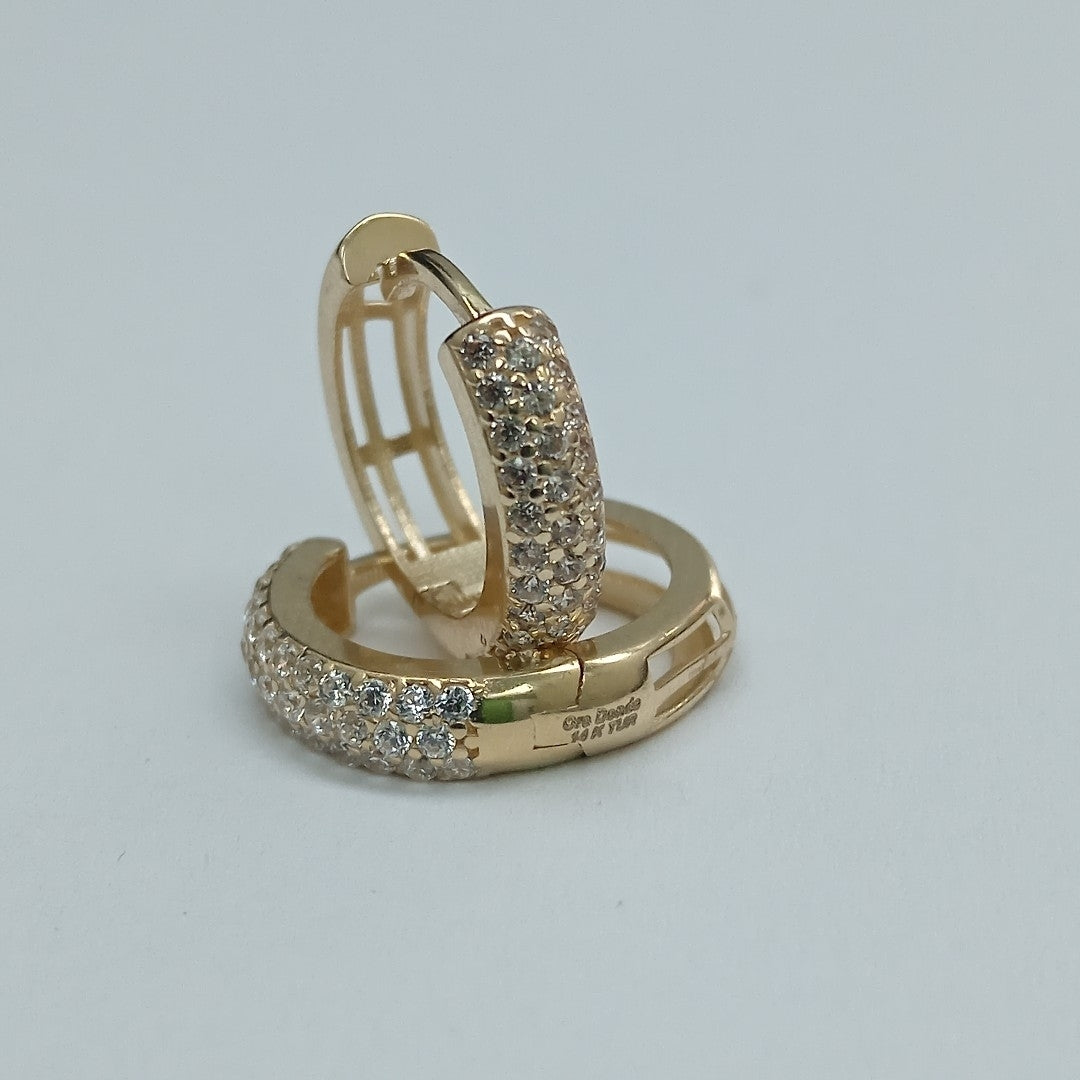 HUGGIES ORO 14K 2.1 (NUEVO)