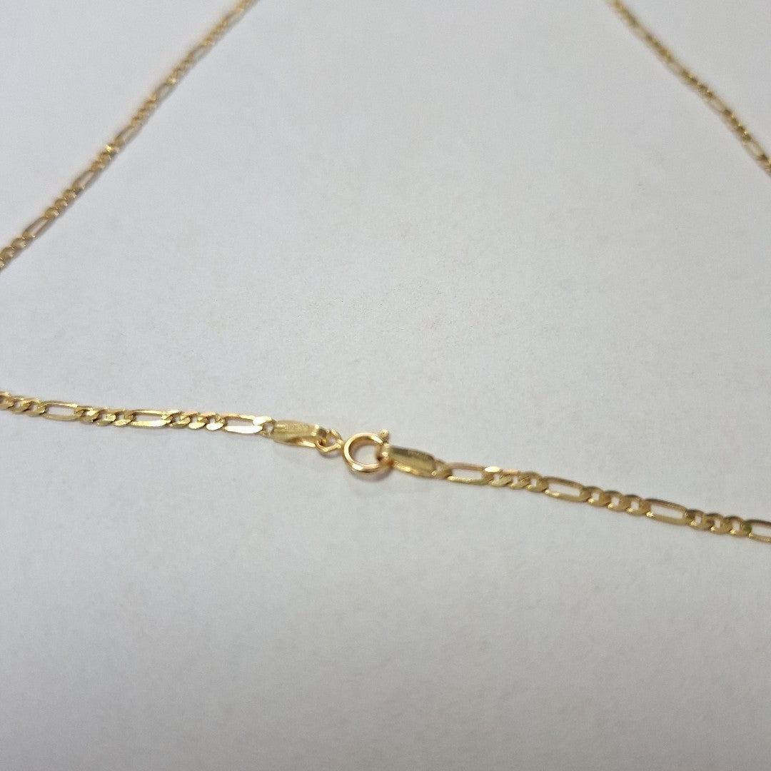 CADENAS CARTIER 3 1 AMARILLA ORO 14K 3.3 (NUEVO)