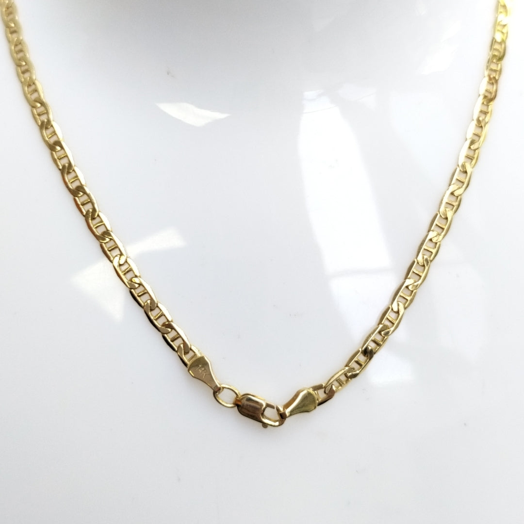CADENAS GUCHI ORO 14K 12 (NUEVO)