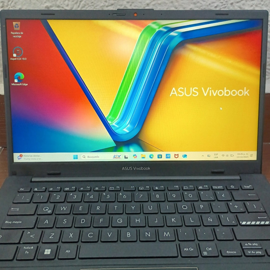 LAPTOP ASUS VIVOBOOK GO 14 E1404FA-NK209W (2023) 512 GB SSD 16 GB RAM (SEMINUEVO)