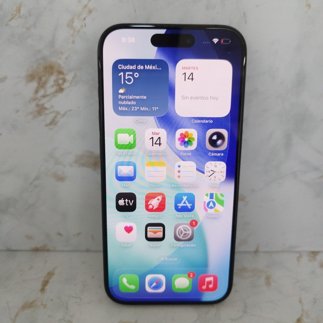 CELULAR APPLE IPHONE 15 PRO A3101 256 GB 8 GB RAM (SEMINUEVO)
