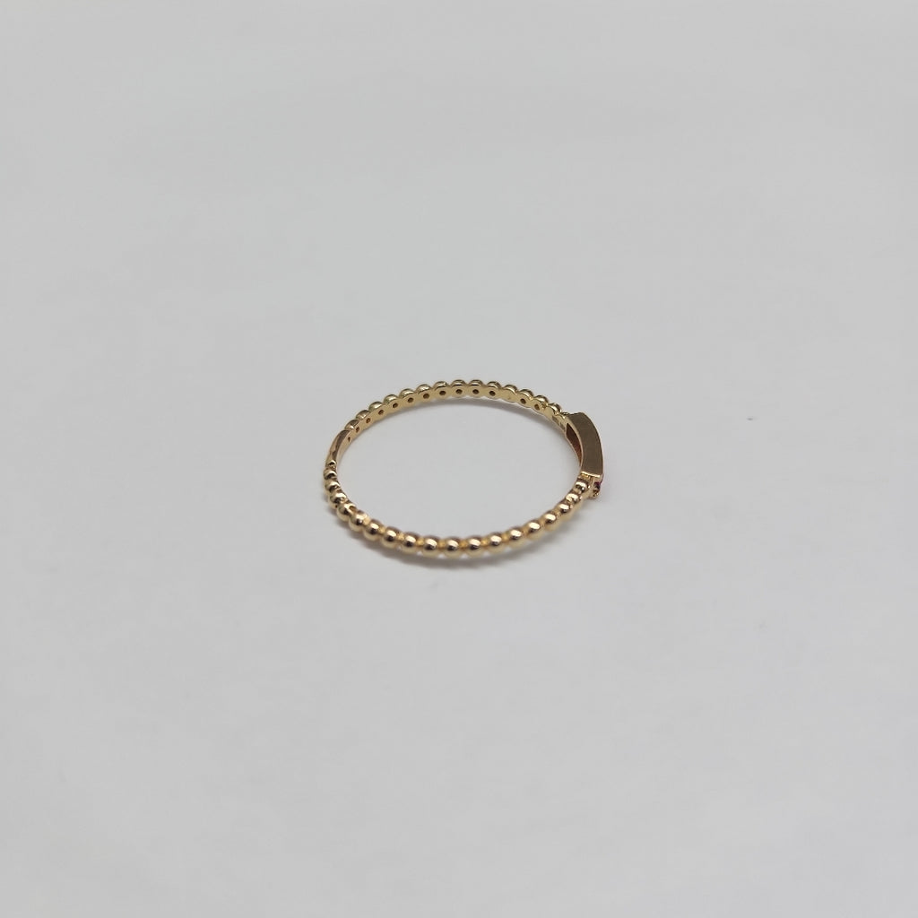 ANILLOS DAMA ORO 14K 0.8 (NUEVO)