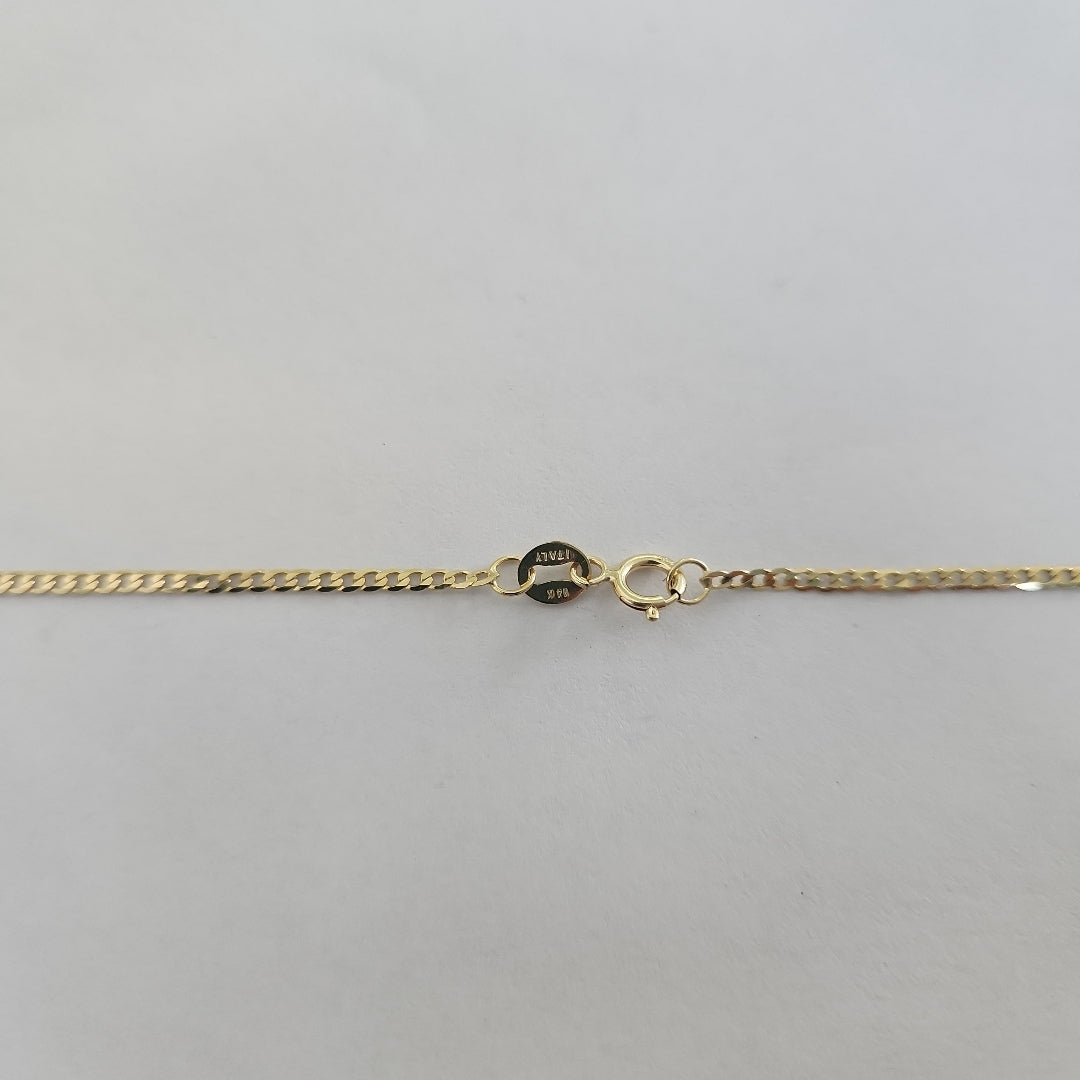 CADENAS BARBADA AMARILLA ORO 14K 1.9 (NUEVO)