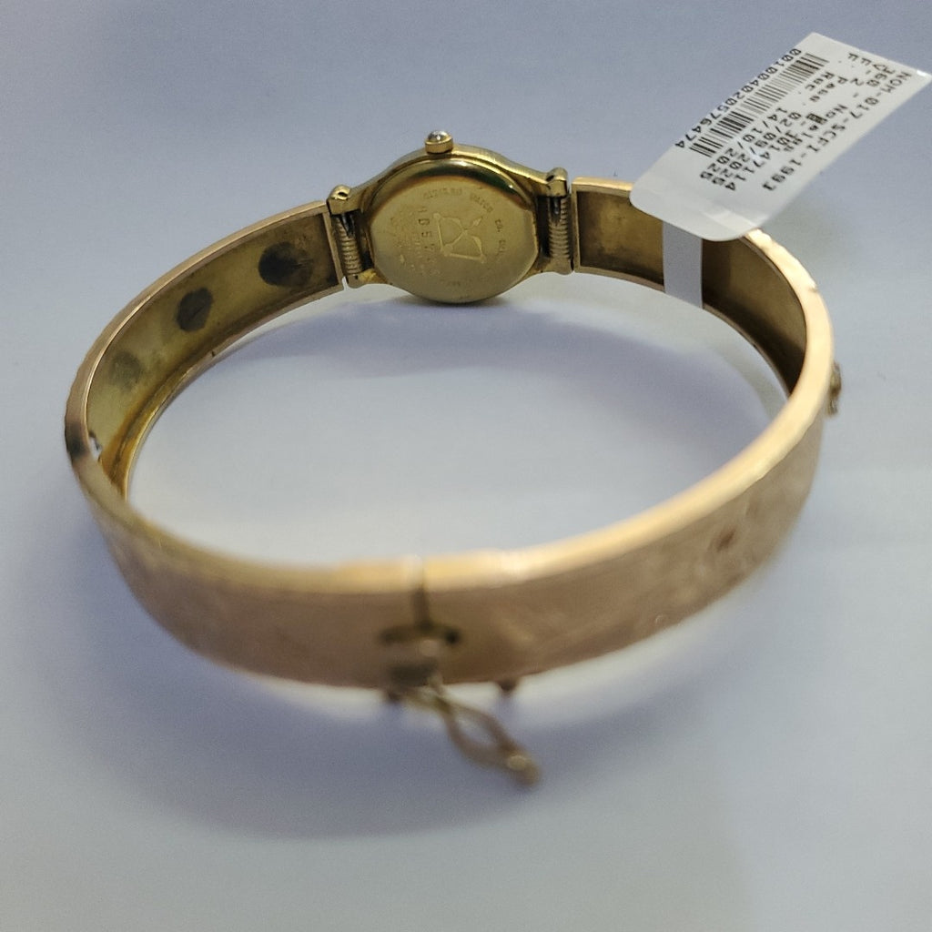 RELOJ CAJA ACERO PULSO ORO. ORO. 10 K 28.9 GRMS (SEMINUEVO)