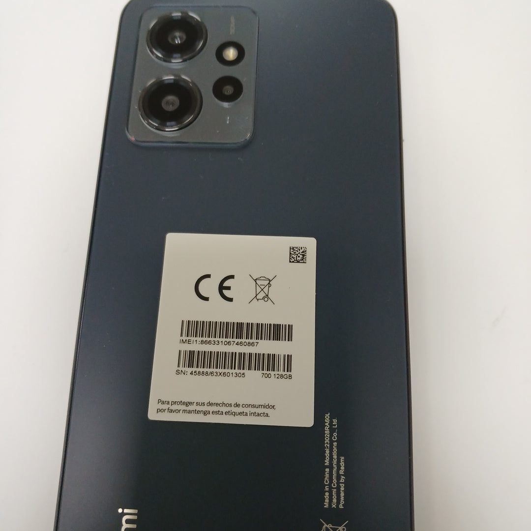CELULAR XIAOMI REDMI NOTE 12 23028RA60L 128 GB 6 GB RAM (SEMINUEVO)