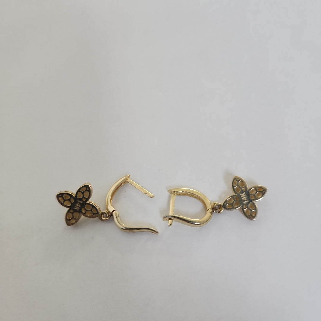 BROQUELES ORO 14K 3.1 (NUEVO)