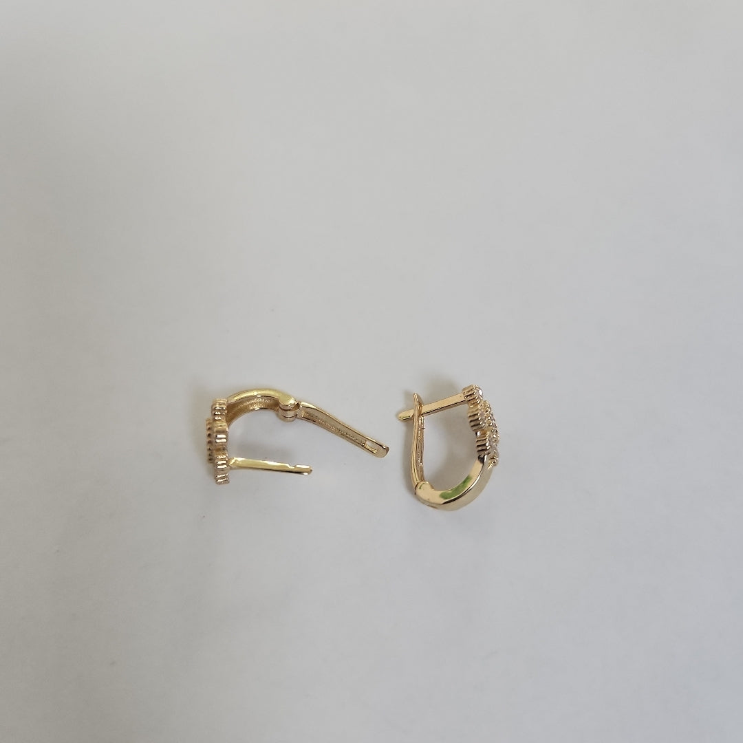 BROQUELES ORO 14K 1.4 (NUEVO)