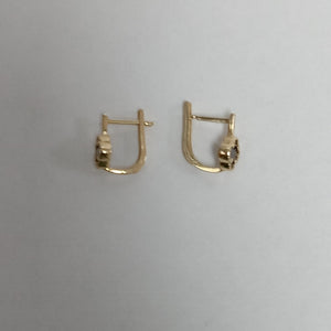 BROQUELES ORO 14K 2.3 (NUEVO)