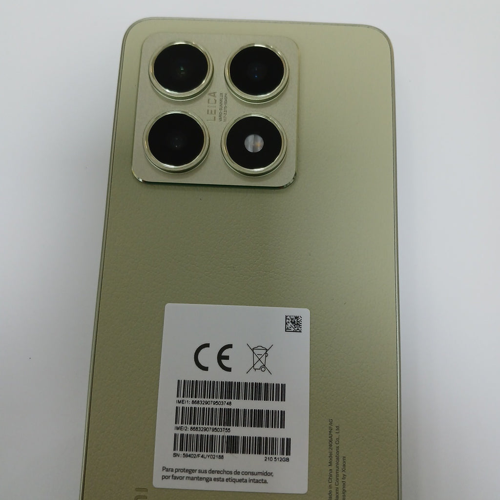 CELULAR XIAOMI 14T 5G 2406APNFAG (2024) 512 GB 12 GB RAM (SEMINUEVO)