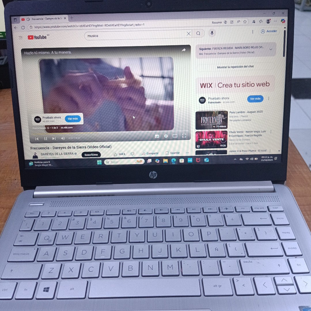 LAPTOP HP 14-CF2540LA (2022) 128 GB SSD 4 GB RAM (SEMINUEVO)