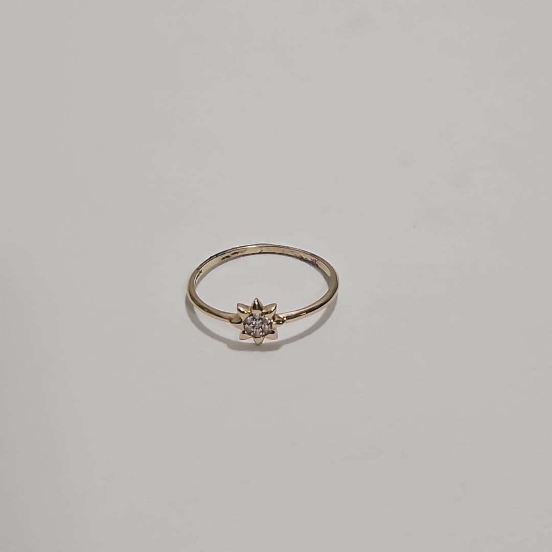 ANILLOS DAMA ORO 14K 0.9 (NUEVO)