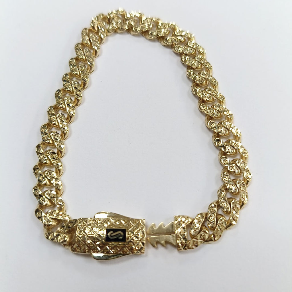 PULSERA MONACO ORO 14K 9.6 (NUEVO)