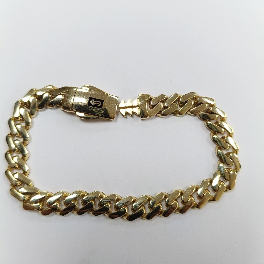 PULSERA MONACO ORO 14K 9.3 (NUEVO)