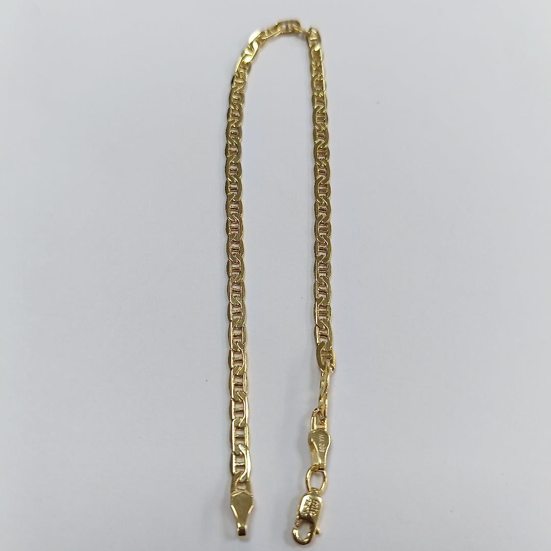 PULSERAS CABALLERO GUCCHI ORO 14K 4.4 (NUEVO)