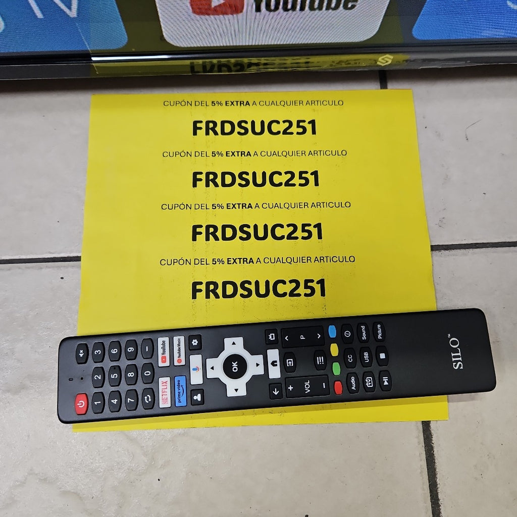 PANTALLA SILO SL4323GA (2024) 43" LED FULL HD (SEMINUEVO)