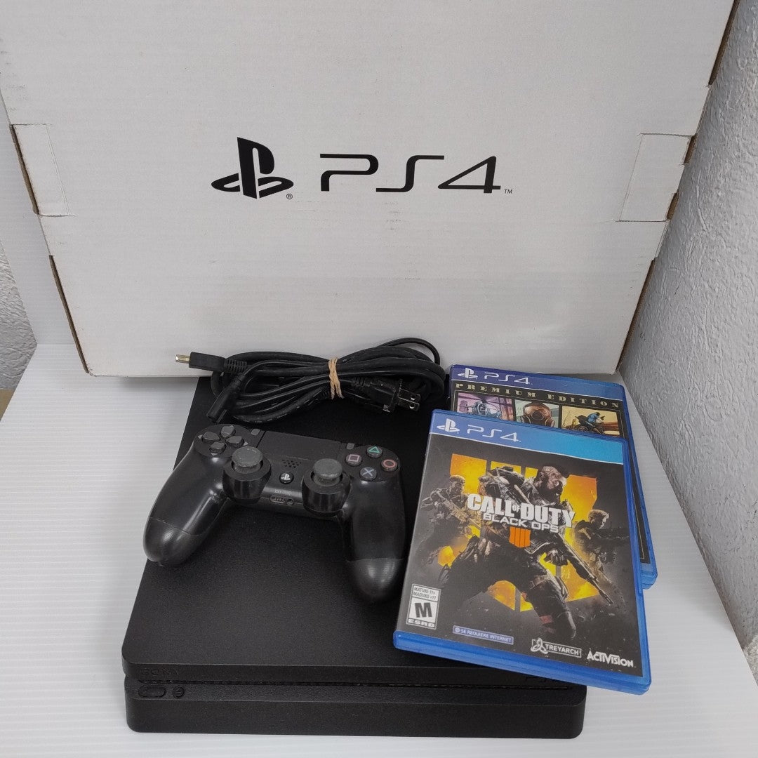 CONSOLA DE VIDEOJUEGO SONY PS4 SLIM 1 TB (SEMINUEVO)