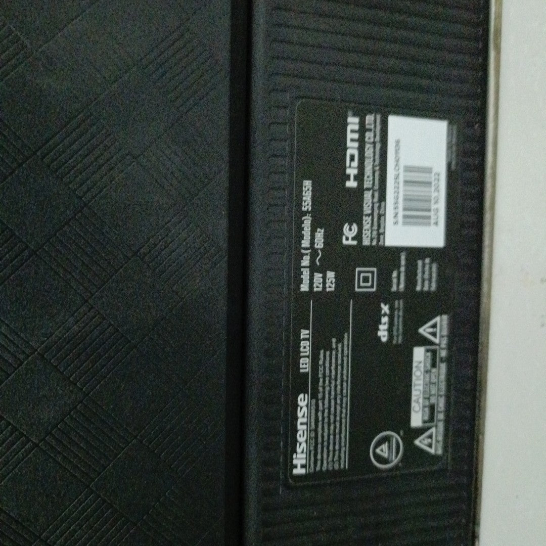 PANTALLA HISENSE 55A65H (2022) 55" LED 4K (SEMINUEVO)