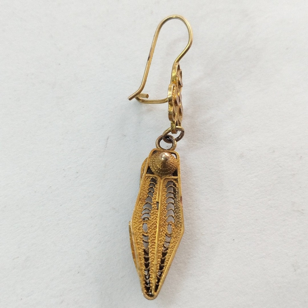 ARETES PAR ORO 8 K 4,40 GRMS (SEMINUEVO)