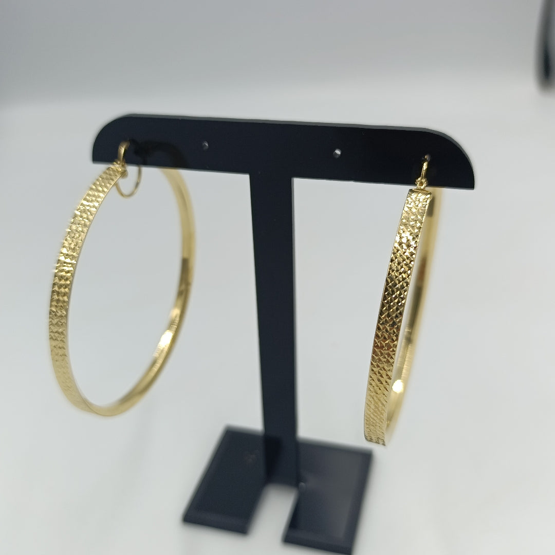 ARRACADAS PAR. ORO. 14 K 9 GRMS (SEMINUEVO)