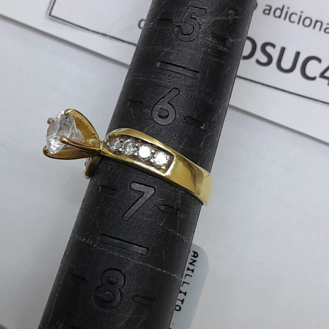 ANILLITO. ORO. 14 K 5.2 GRMS (SEMINUEVO)