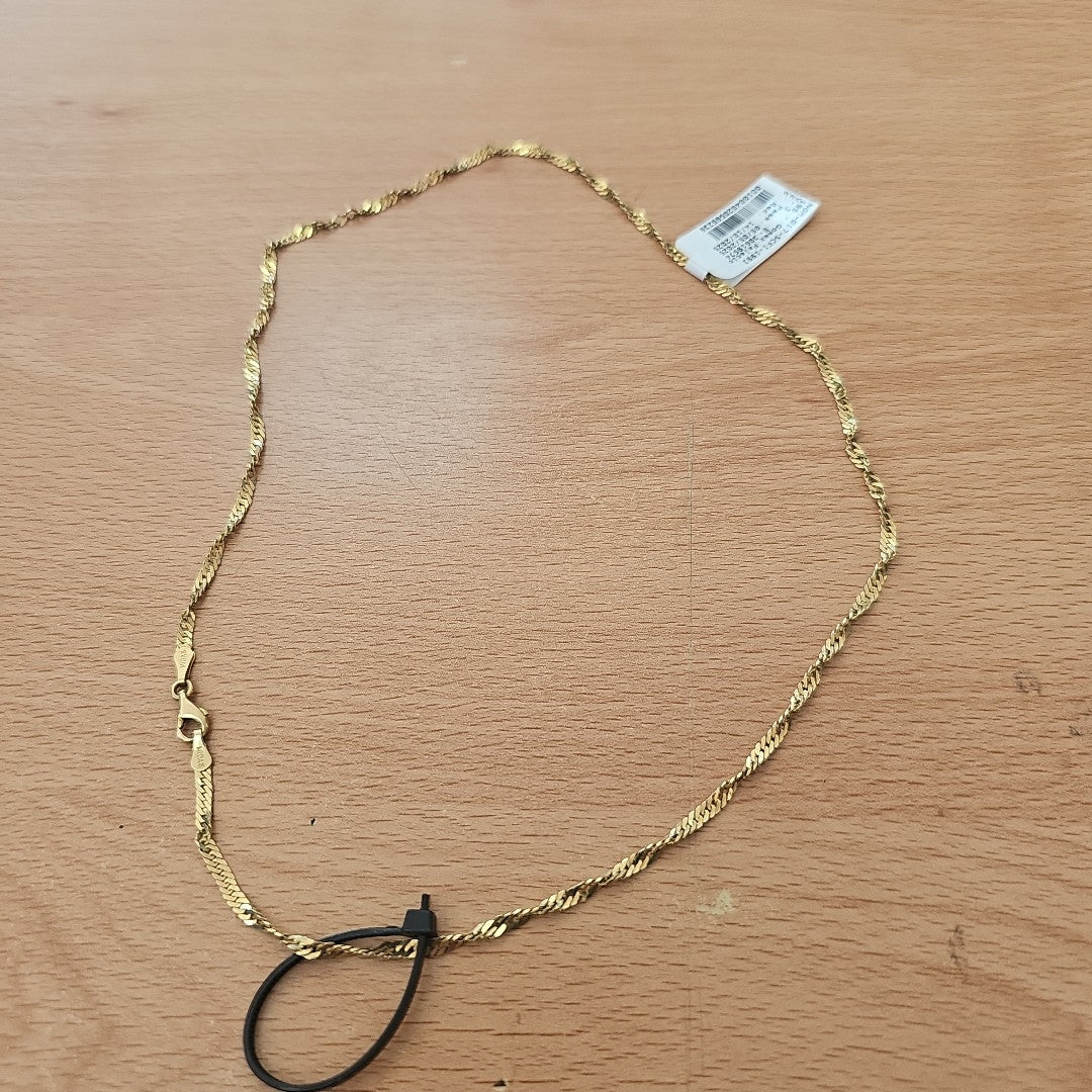 CADENA. ORO. 10 K 5.5 GRMS (SEMINUEVO)
