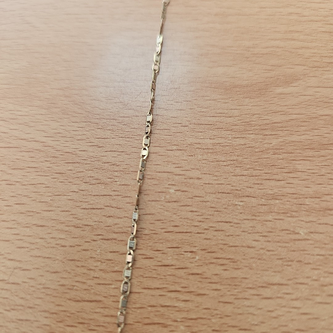 CADENA ORO,RODIADO 10 K 2,40 GRMS (SEMINUEVO)