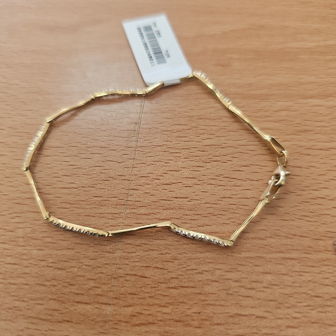PULSERAS DAMA ORO 14K 3.5 (NUEVO)