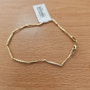 PULSERAS DAMA ORO 14K 3.5 (NUEVO)