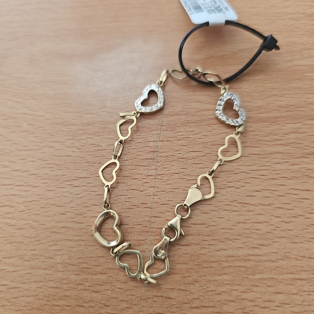 PULSERA ORO,RODIADO 14 K 3,50 GRMS (SEMINUEVO)