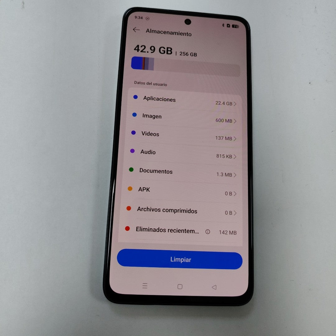 CELULAR OPPO  RENO 12F 5G CPH2637 256 GB 12 GB RAM (SEMINUEVO)