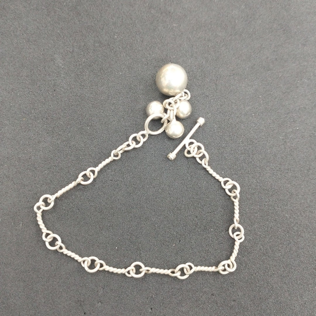 PULSERA. PLATA. 27.6 GRMS (SEMINUEVO)