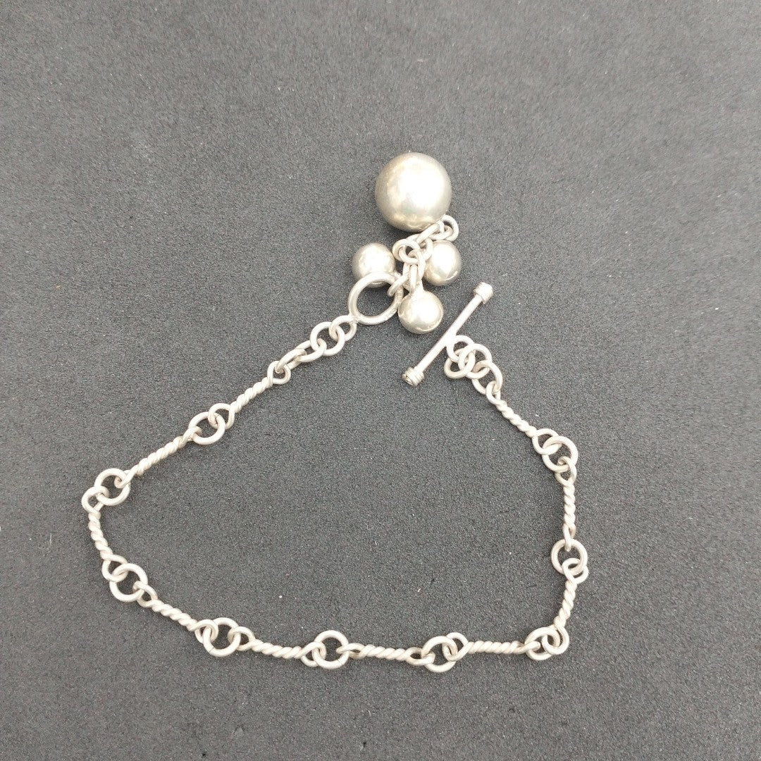 PULSERA. PLATA. 27.6 GRMS (SEMINUEVO)