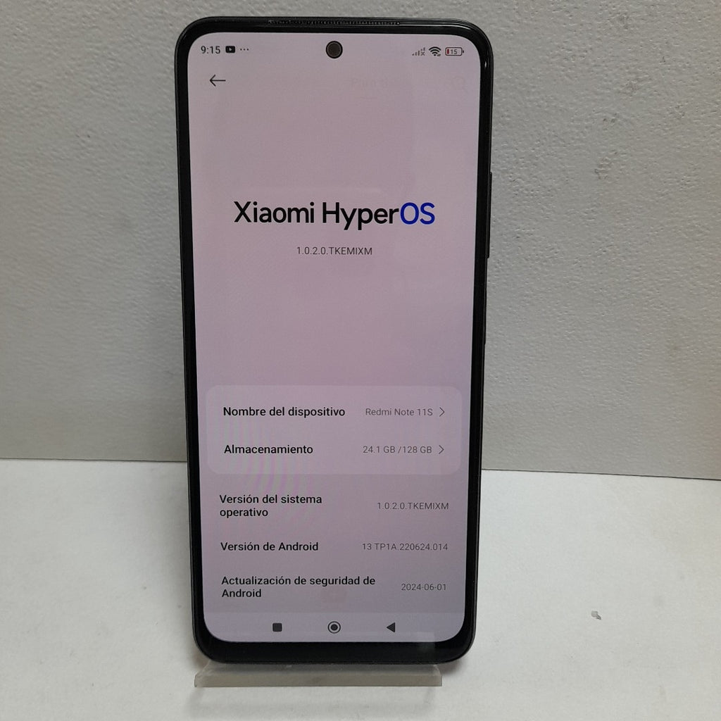 CELULAR XIAOMI REDMI NOTE 11S 2201117SL 128 GB 6 GB RAM