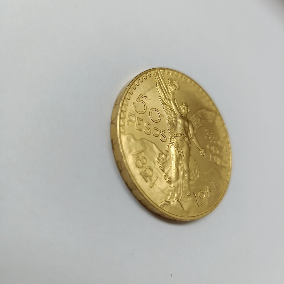 K1 41,60 GRMS 21 K IDENTIFICACIÓN MONEDA NOMINATIVA MATERIALES ORO OBSERV (SEMINUEVO)