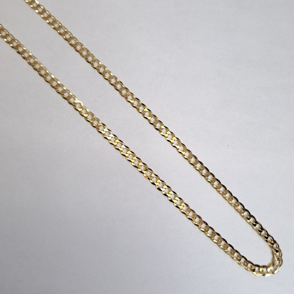 CADENAS BARBADA AMARILLA ORO 14K 8 (NUEVO)