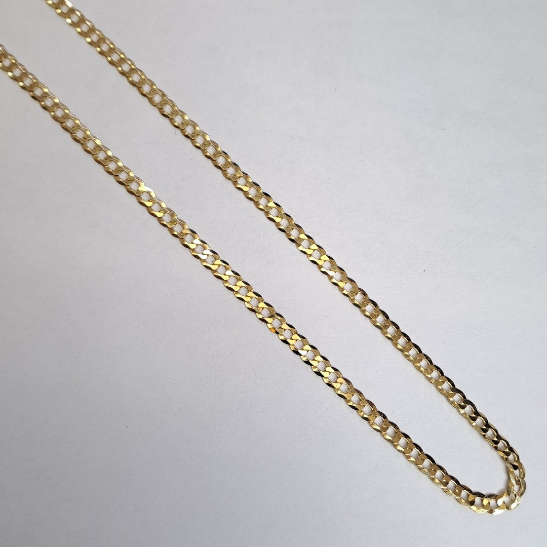 CADENAS BARBADA AMARILLA ORO 14K 8 (NUEVO)