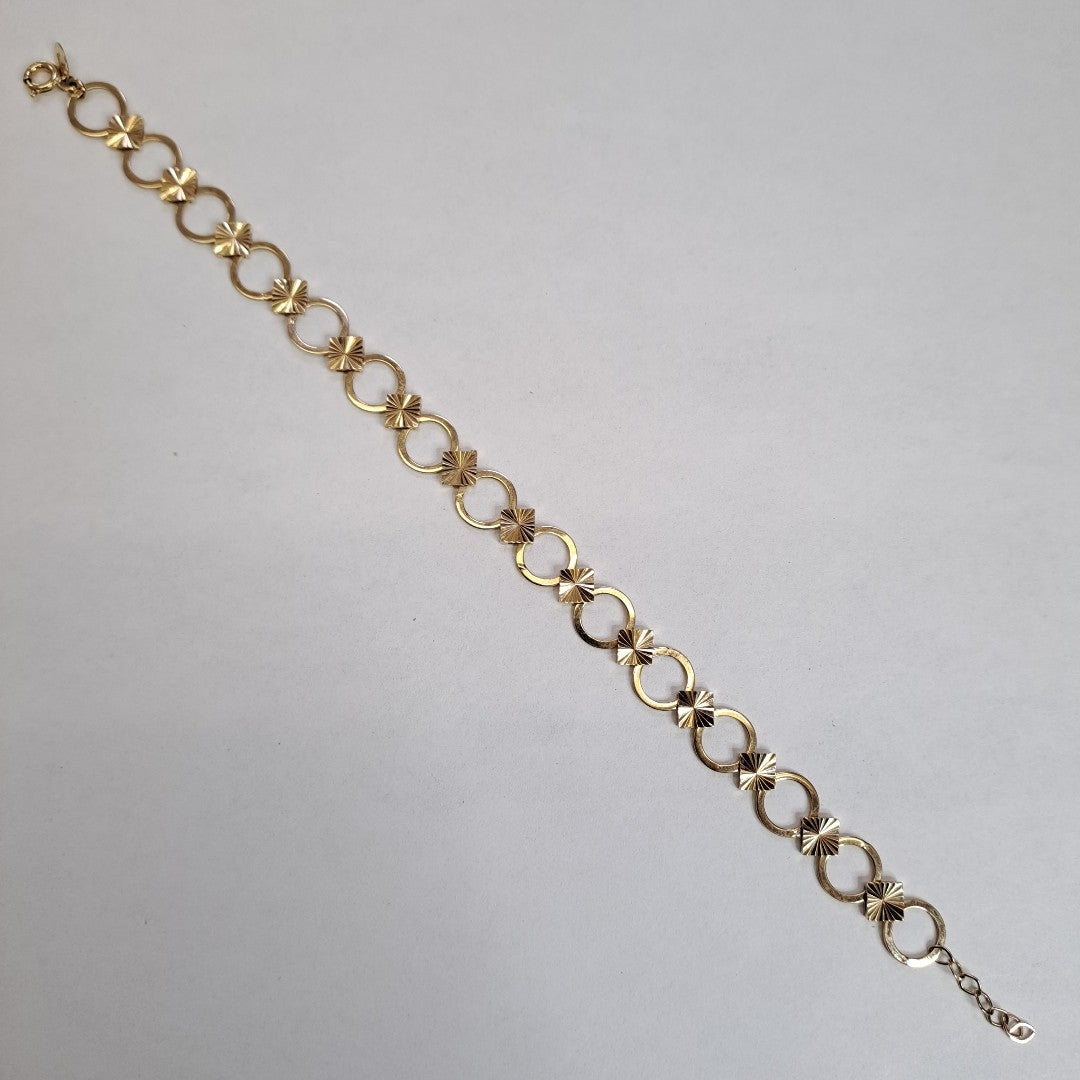 PULSERAS DAMA ORO 14K 3.5 (NUEVO)