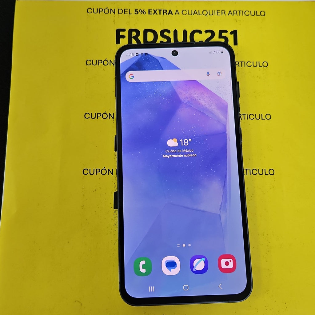 CELULAR SAMSUNG GALAXY A55 5G SM-A556E (2024) 128 GB 8 GB RAM